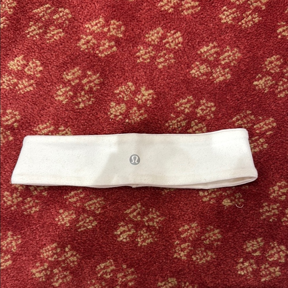 Lululemon White Headband
